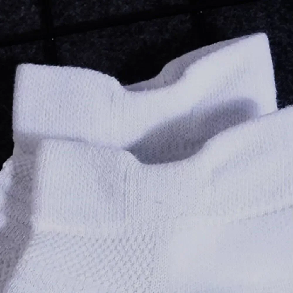 Athletic Running Ankle Socks Low Cut Cushioned Anti-slid Sports Socks  3Pairs
